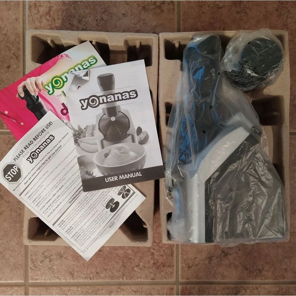 New Dole Yonanas Healthy Ice Cream Treat Maker